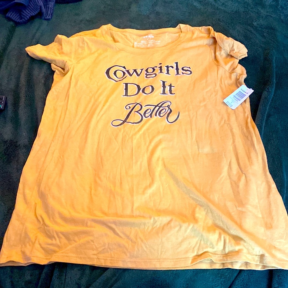 Torrid Cowgirls Do It Better T-shirt size 2x